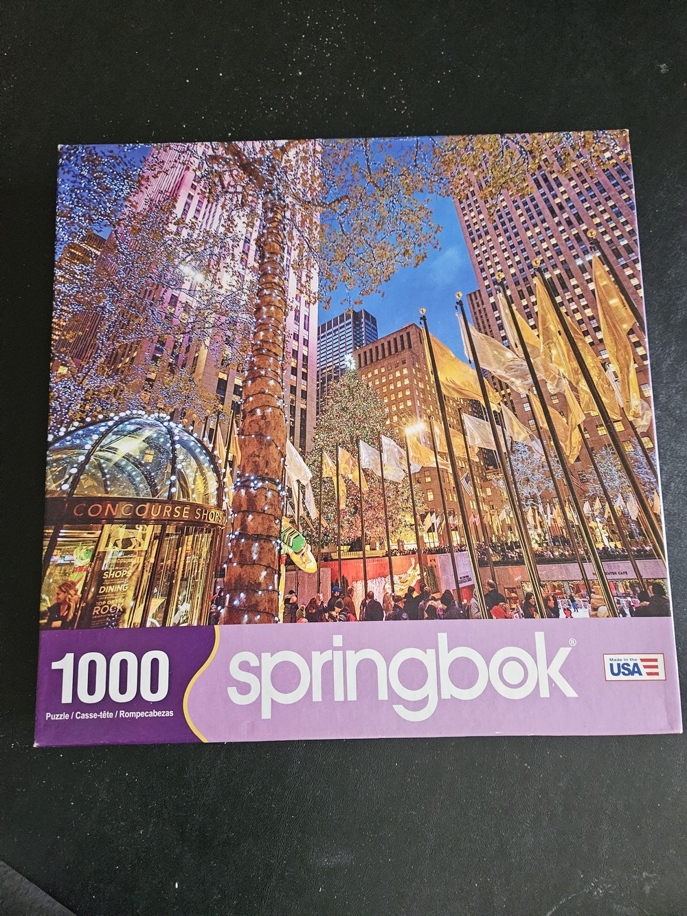 Springbok 1000-Piece Rockefeller Center Puzzle
